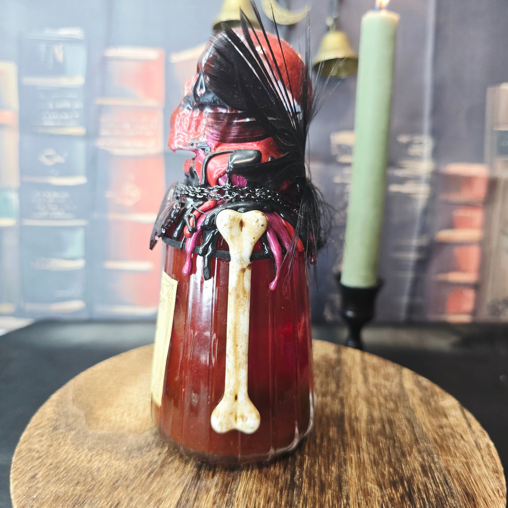 Handmade Bleeding Starlight Gothic Galaxy Potion Bottle A Color changing Decorative Prop