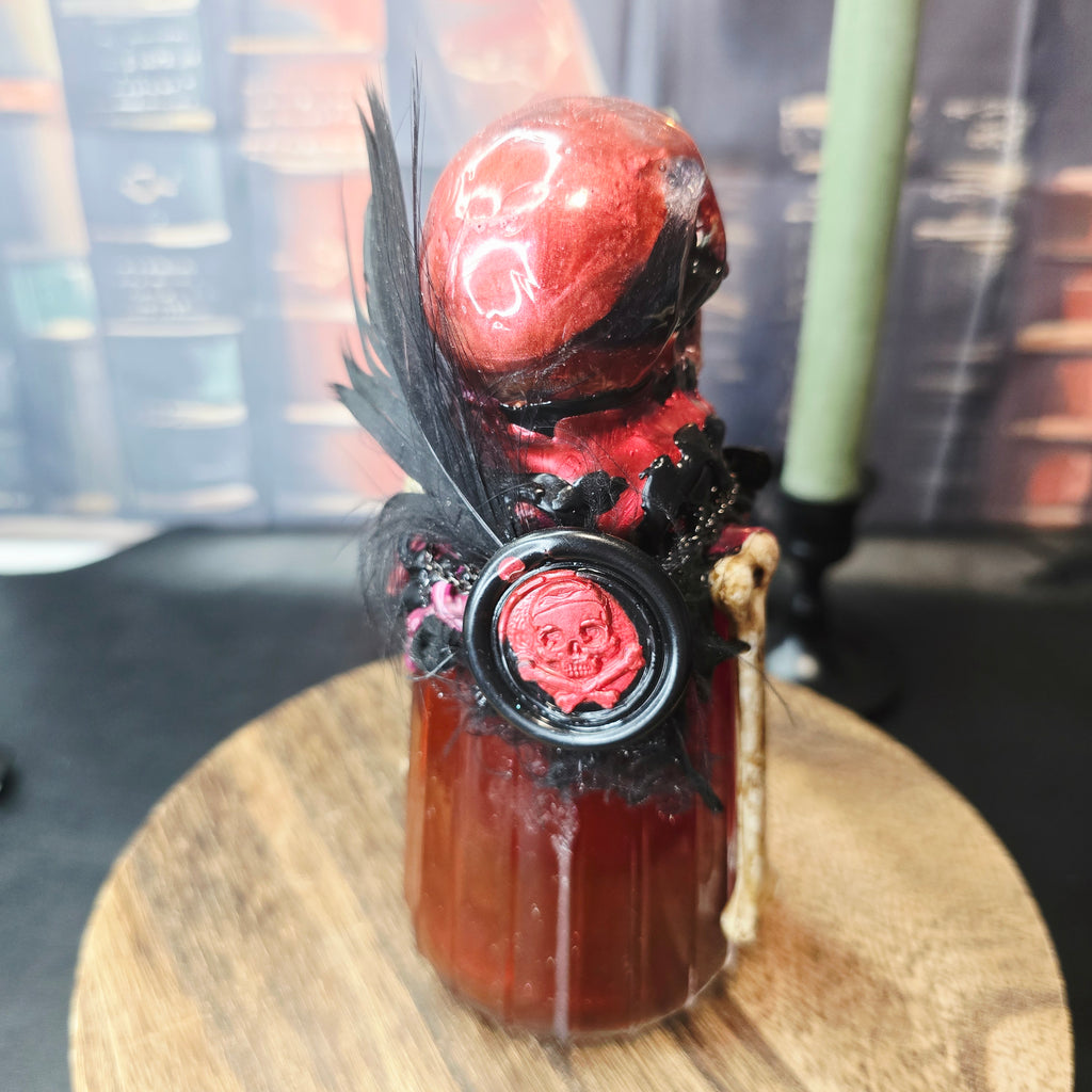 Handmade Bleeding Starlight Gothic Galaxy Potion Bottle A Color changing Decorative Prop