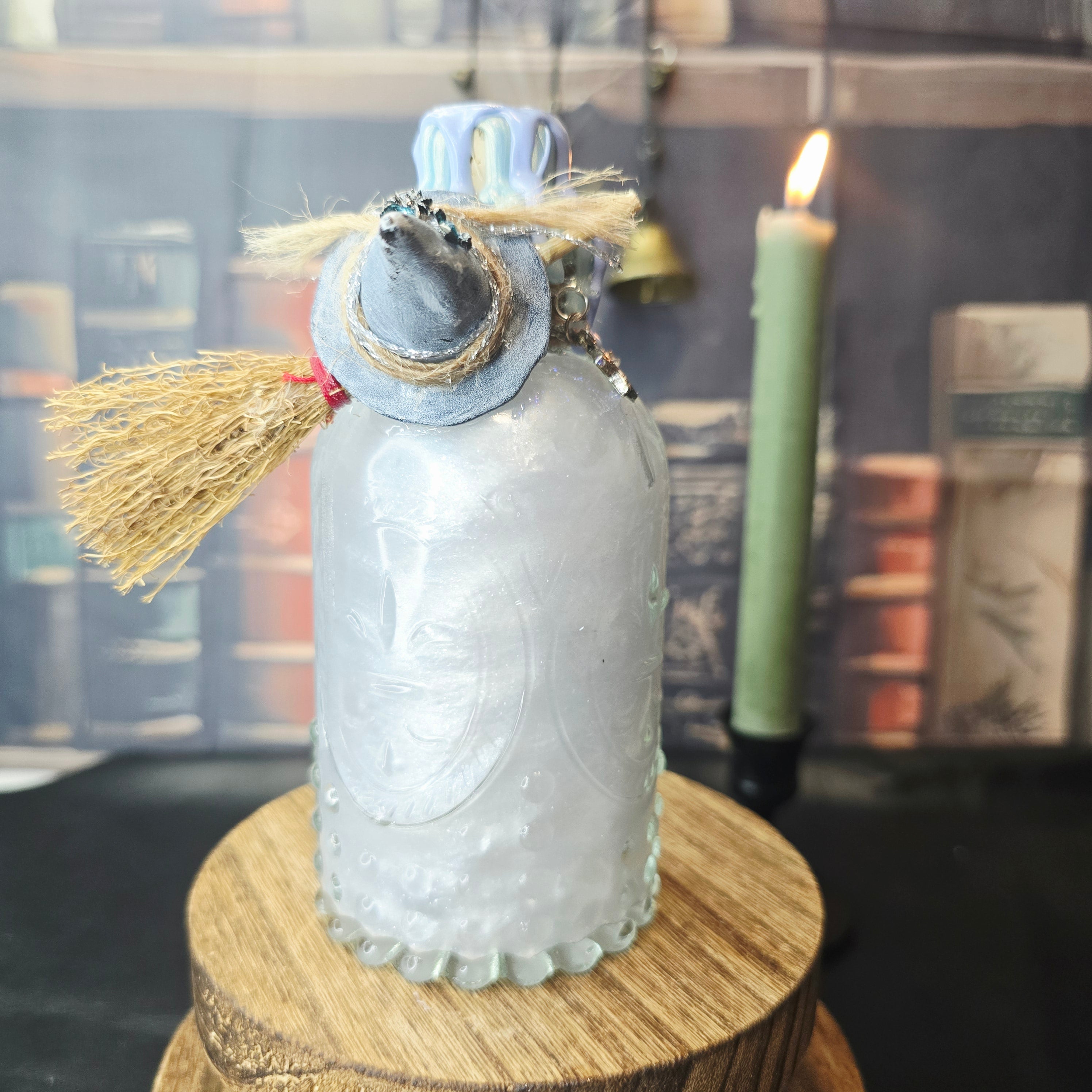 Handmade Starborn Elixir A Celestial Decorative Potion Bottle Prop
