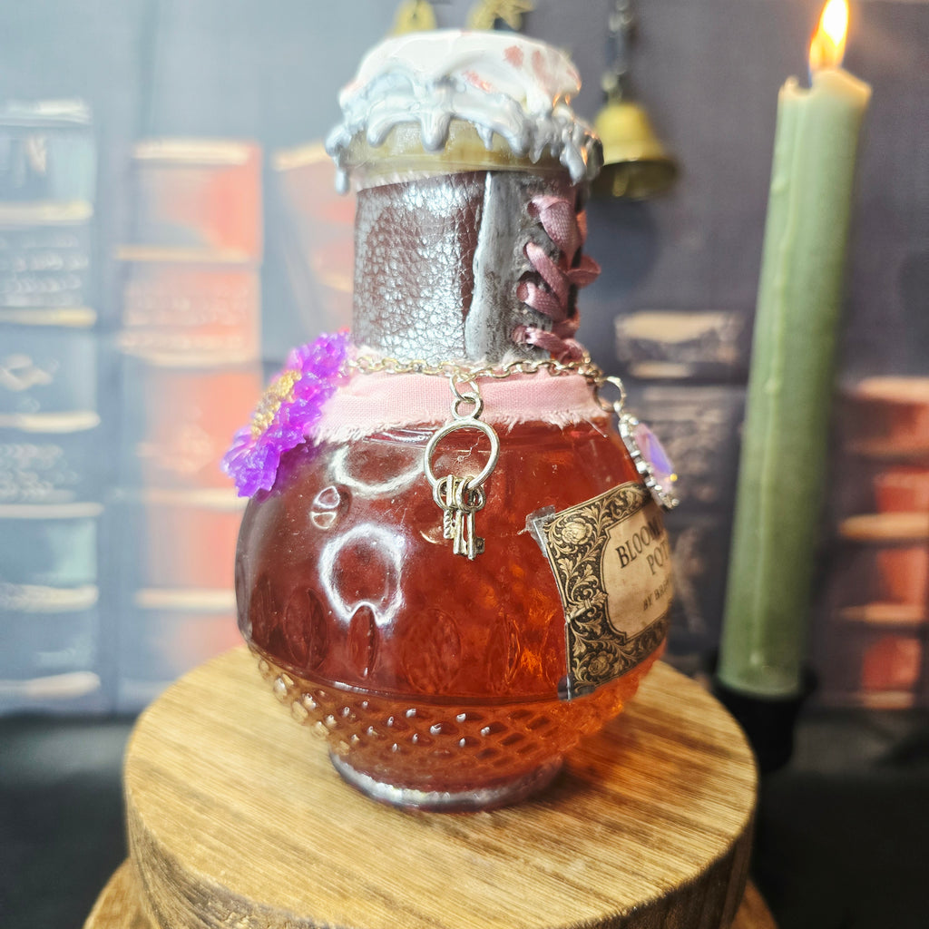 Handmade Bloom of Fae Color-Changing Decorative Potion Prop