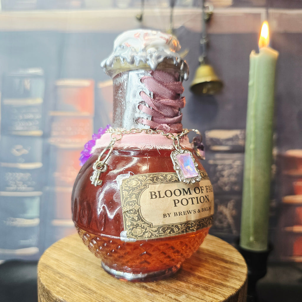 Handmade Bloom of Fae Color-Changing Decorative Potion Prop