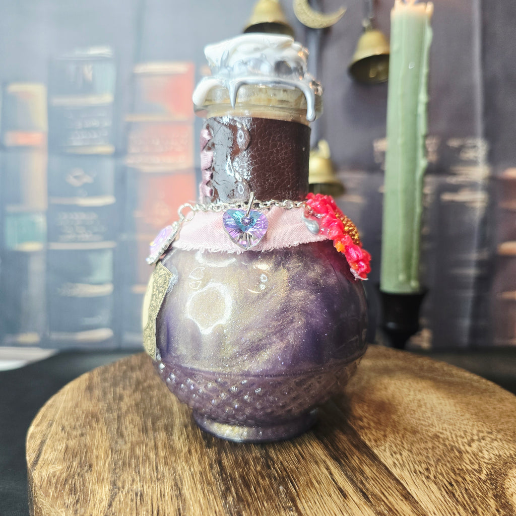 Handmade Bloom of Fae Color-Changing Decorative Potion Prop