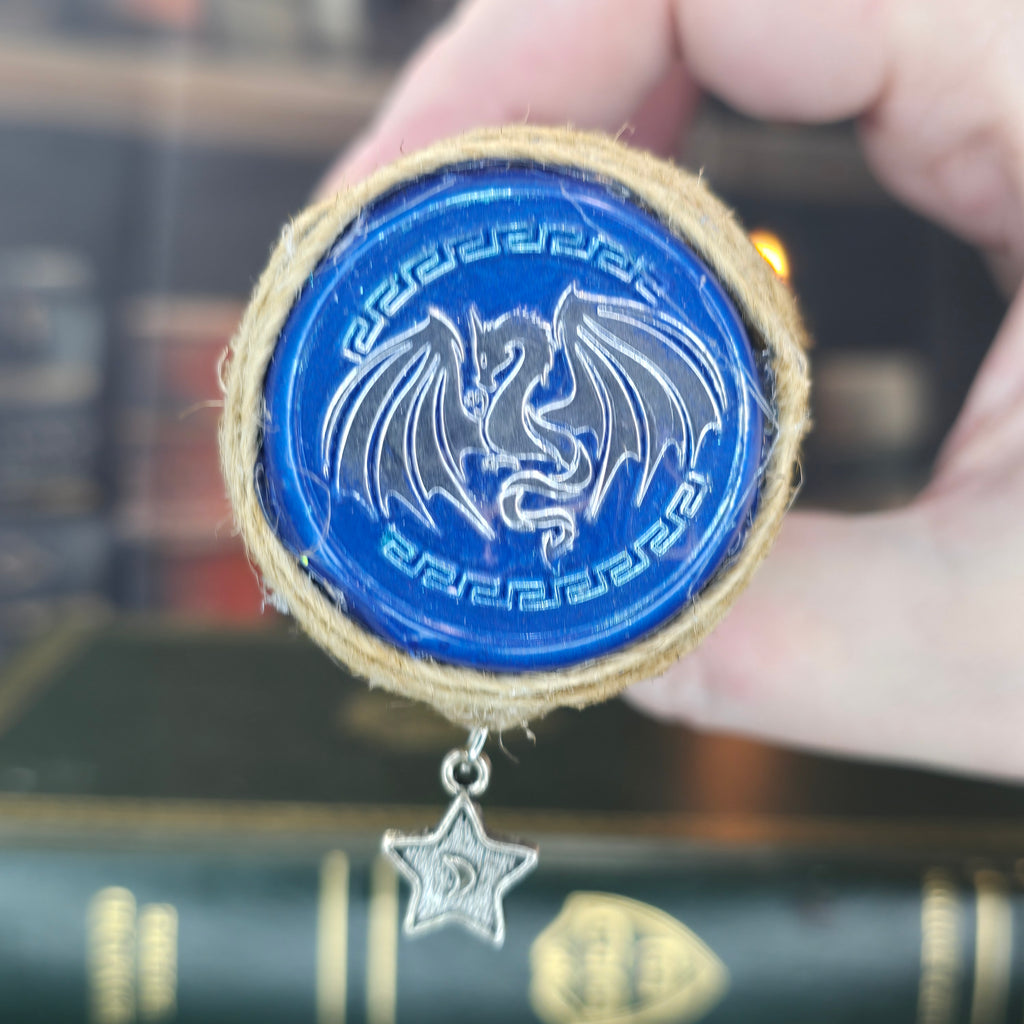 Handmade Dice D20 Let the Dice Decide Potion Props A Color Changing decorative bottle prop
