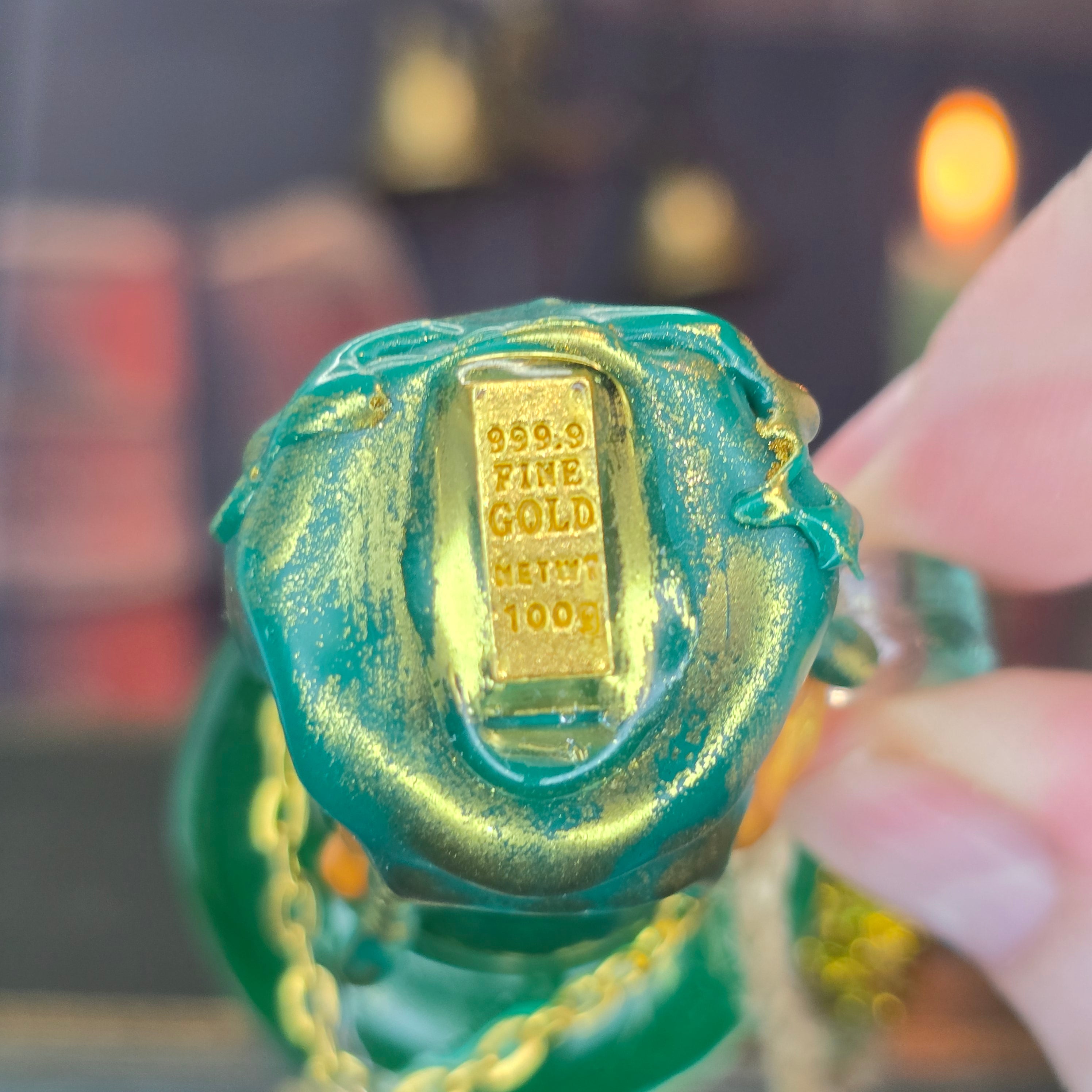 Handmade Fortune In A Bottle Potion Prop A Color Changing decorative bottle