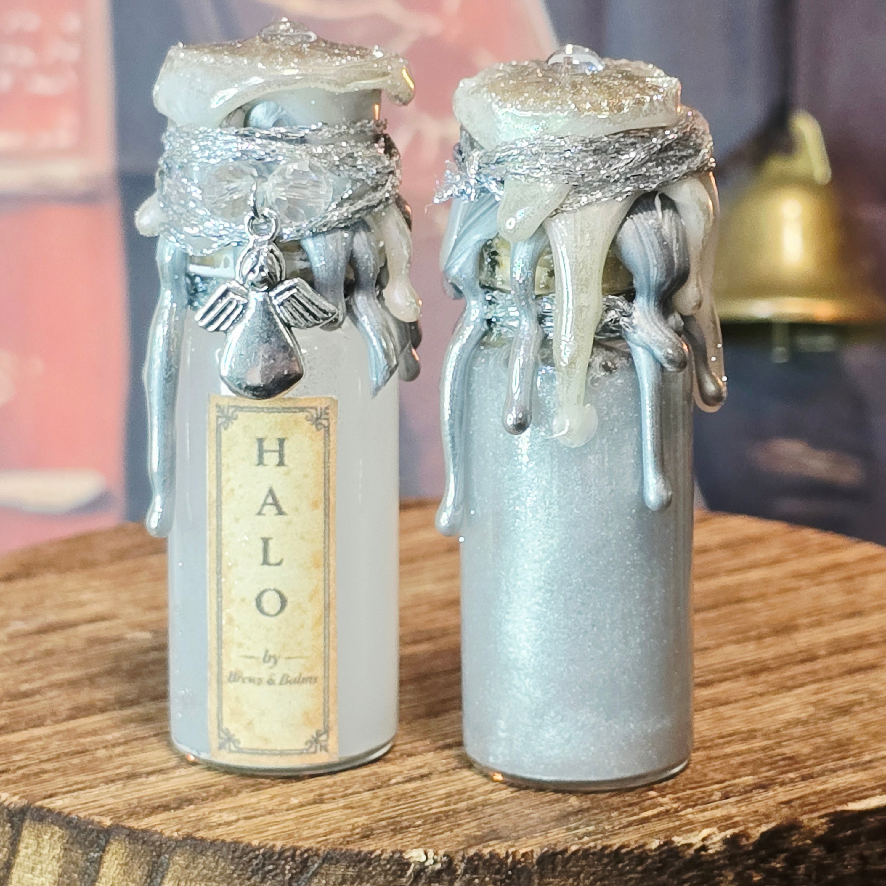 Handmade Mini affirmation decorative potion bottles - Believe - Love - Magic - Halo - Thrive - Stargazer - Shimmer