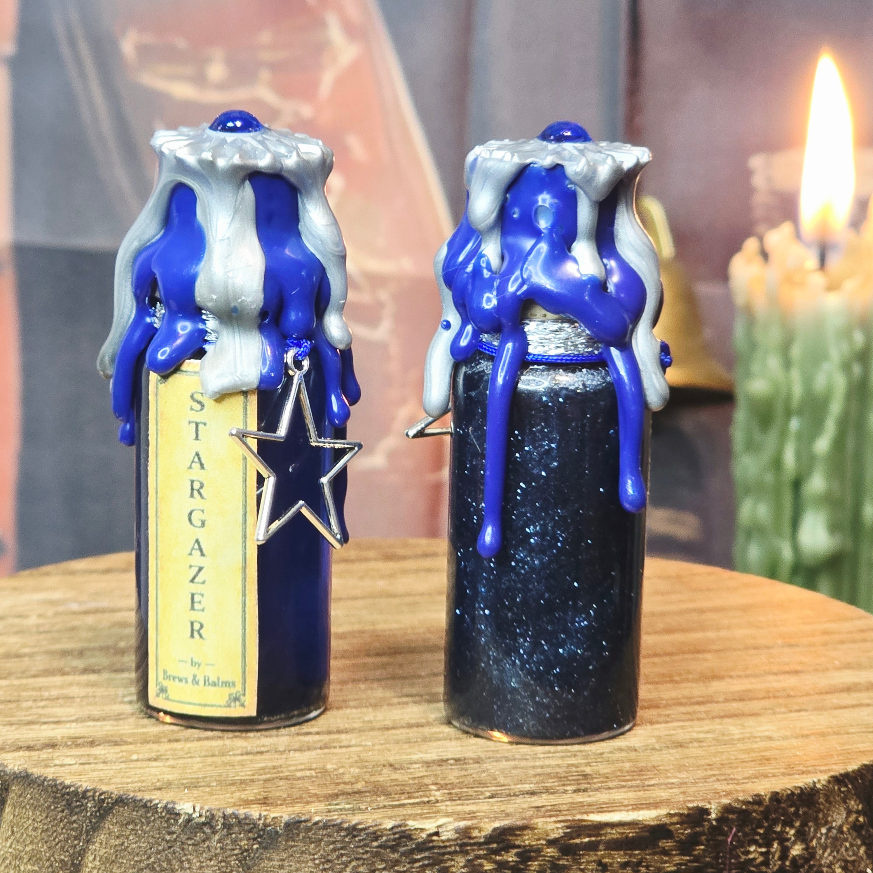 Handmade Mini affirmation decorative potion bottles - Believe - Love - Magic - Halo - Thrive - Stargazer - Shimmer