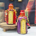 Handmade LOVE Affirmation Color-Changing Potion Bottle Prop Decorative Potion | Red to Purple