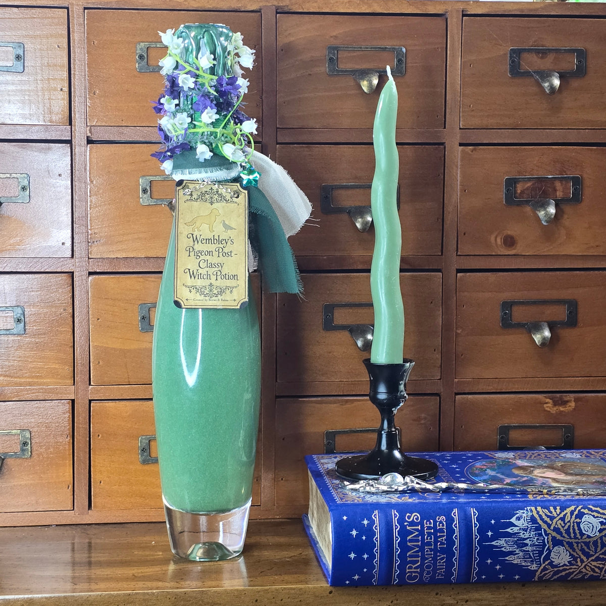 Handmade Personalized Decorative Potion Bottle - Custom Designed for you!