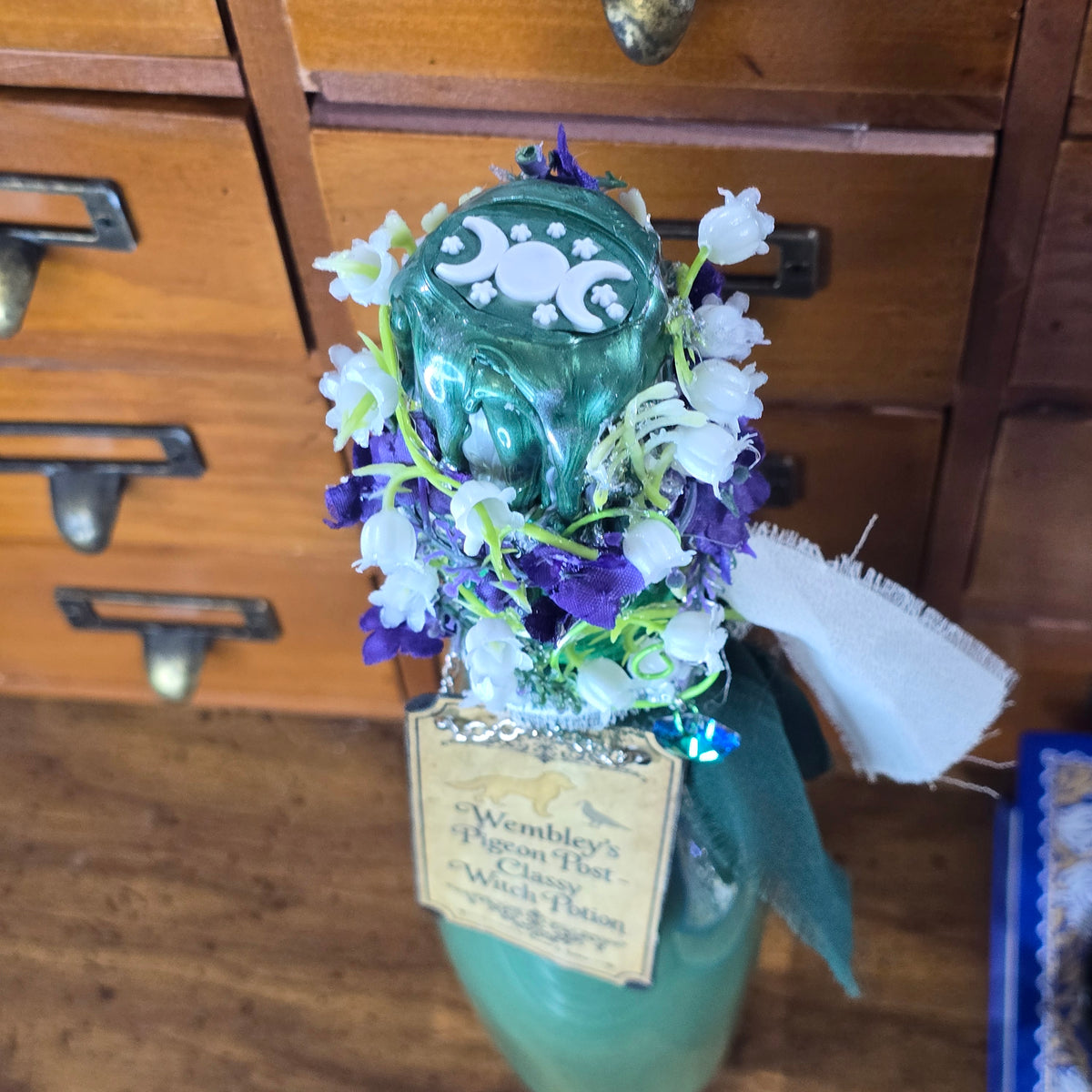 Handmade Personalized Decorative Potion Bottle - Custom Designed for you!