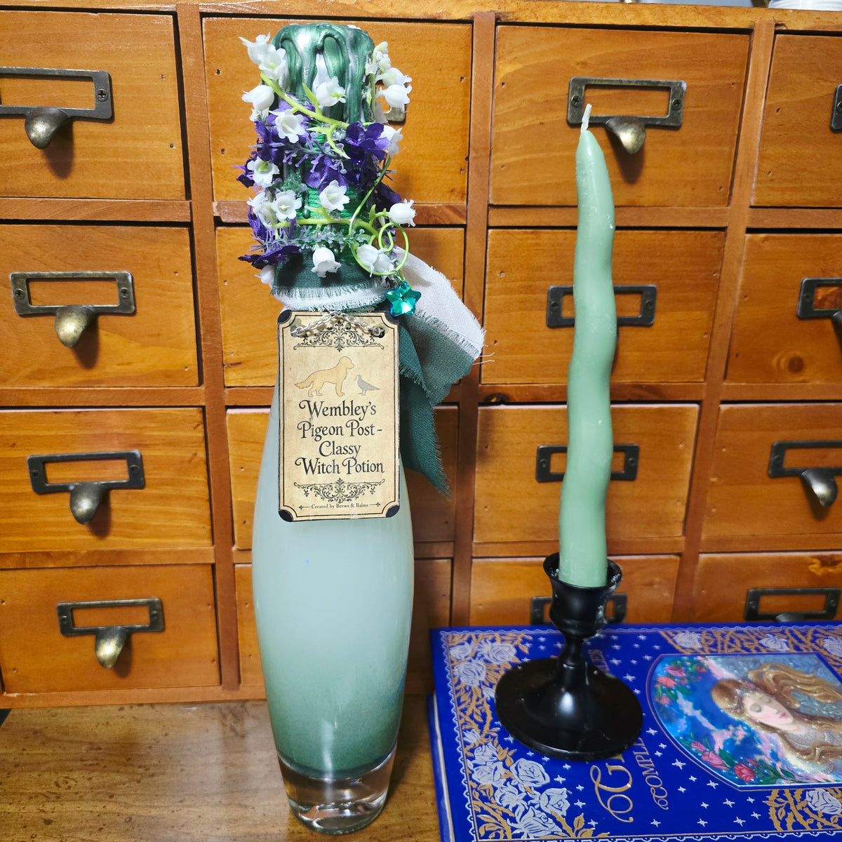 Handmade Personalized Decorative Potion Bottle - Custom Designed for you!