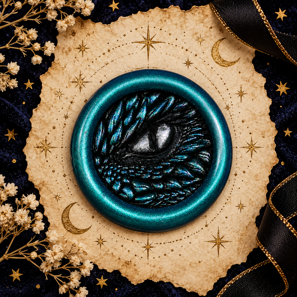 Handmade Dragon Eye Wax Seals Peel & Stick Multiple Colors