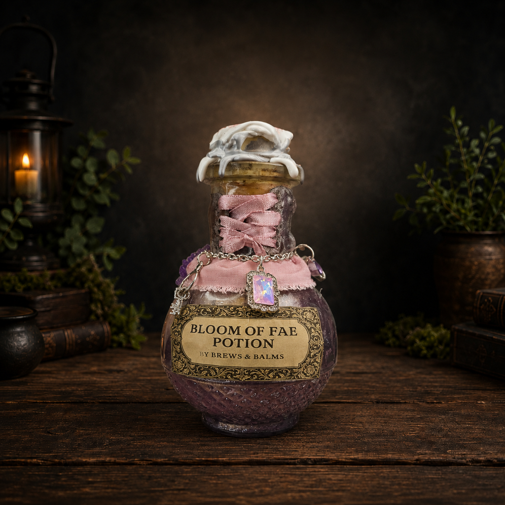 Handmade Bloom of Fae Color-Changing Decorative Potion Prop
