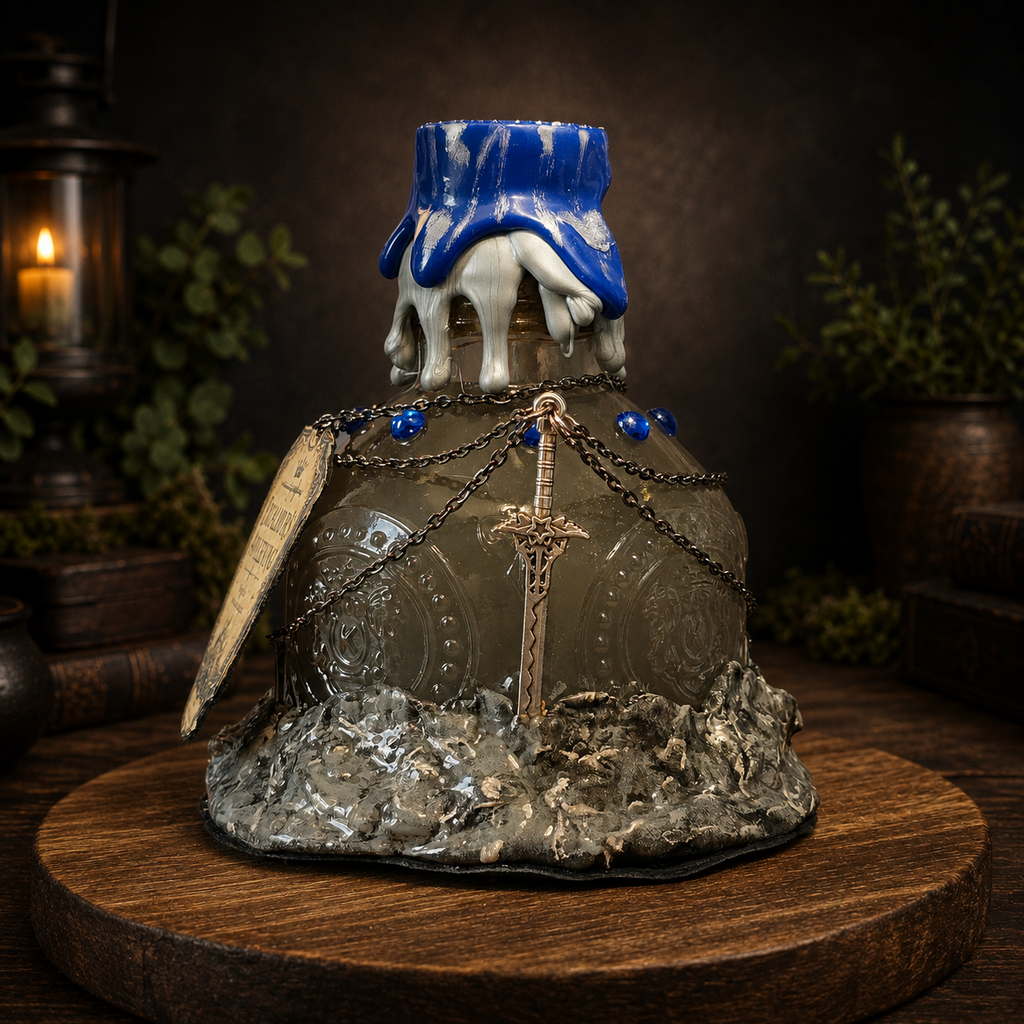 Handmade Excalibur’s Awakening A Color Changing Fantasy Potion Bottle Prop