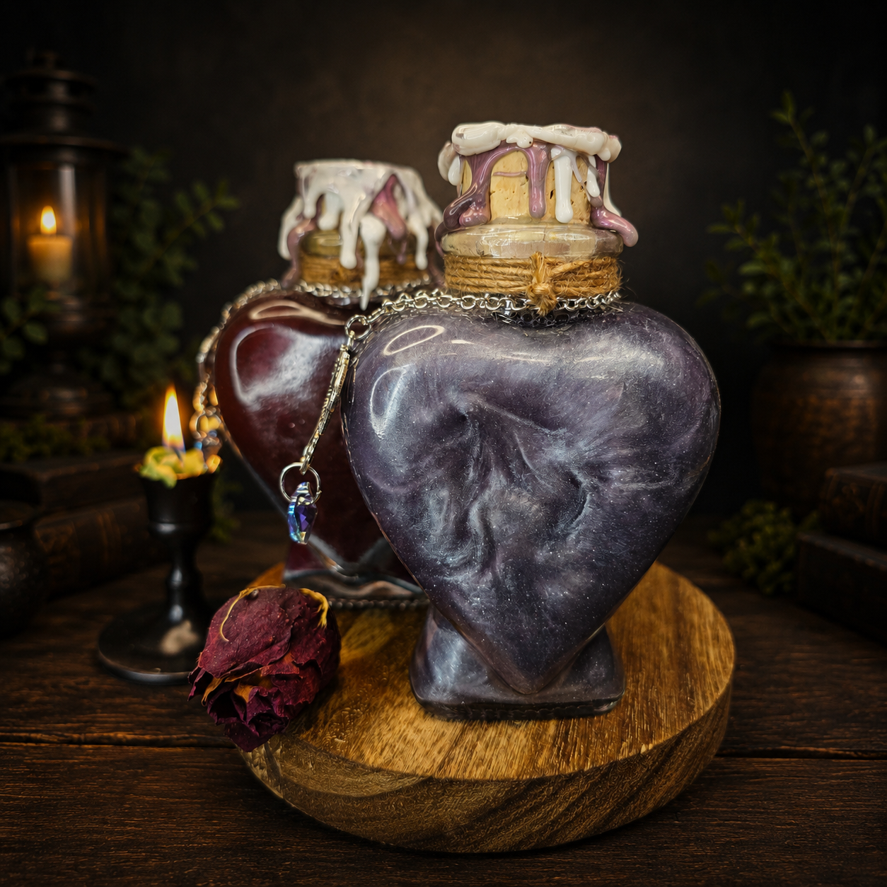 Handmade Ethereal Dragon Essence, A Color Changing Potion Bottle Prop