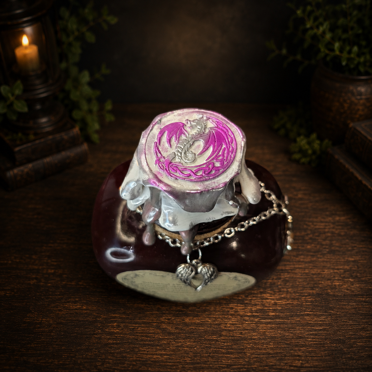 Handmade Ethereal Dragon Essence, A Color Changing Potion Bottle Prop