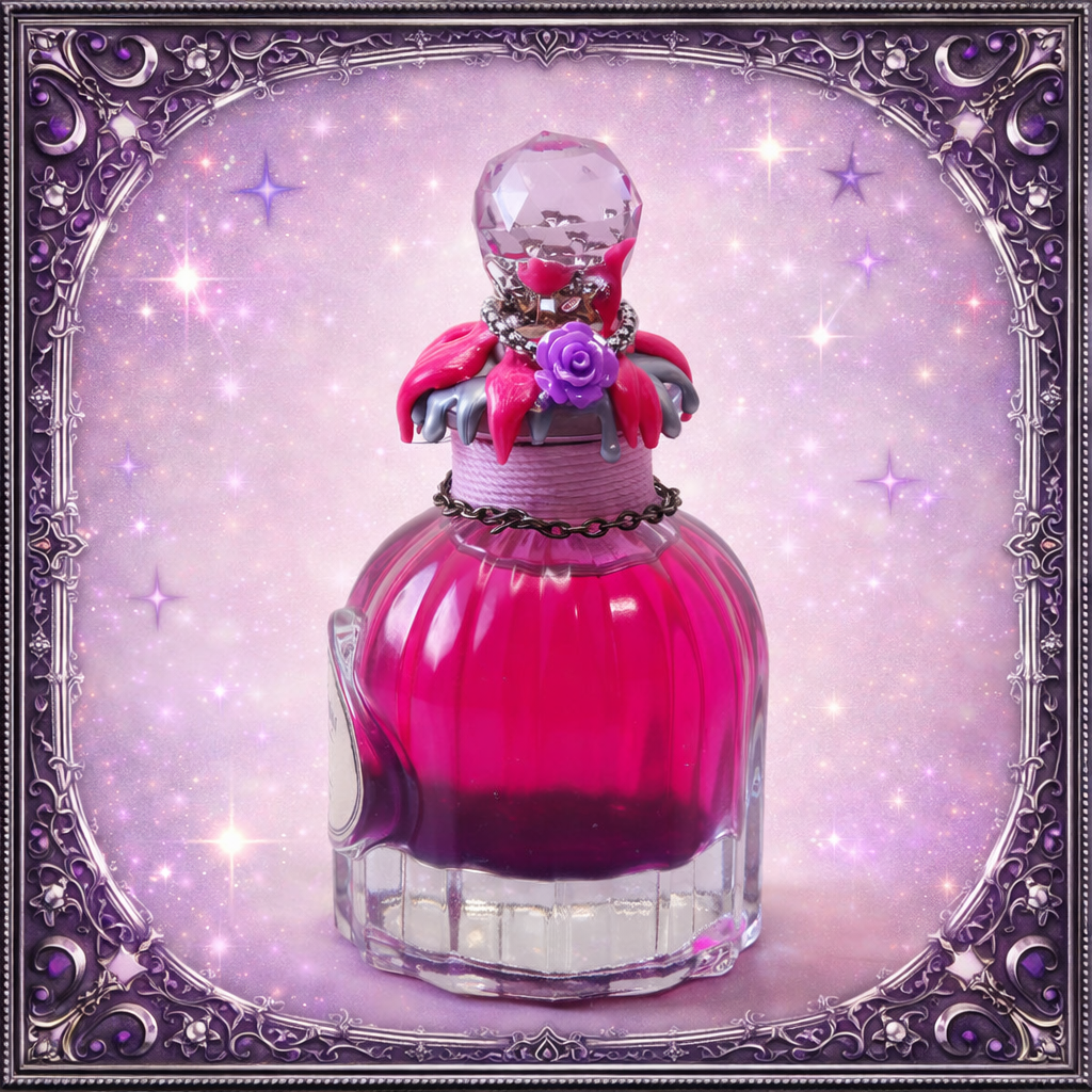 The End of Over-Explaining – Color-Changing Decorative Potion Glass Bottle | Pink to Purple