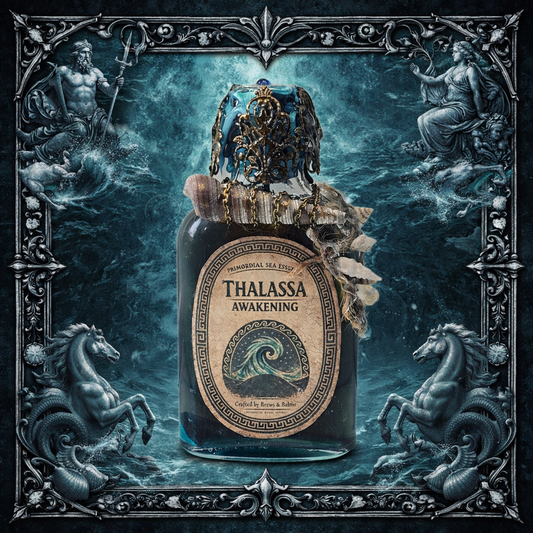 Thalassa Awakening — Decorative Color-Changing Sea Potion Bottle