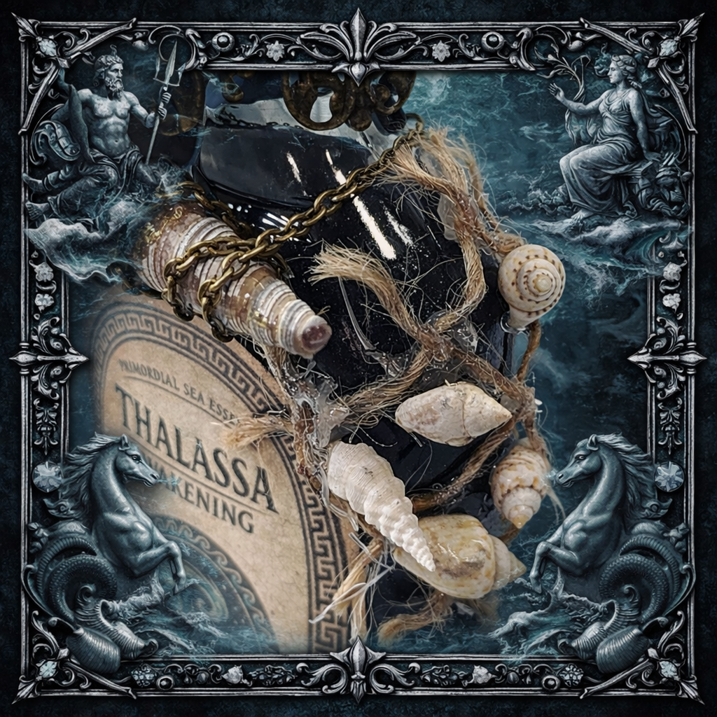 Thalassa Awakening — Decorative Color-Changing Sea Potion Bottle