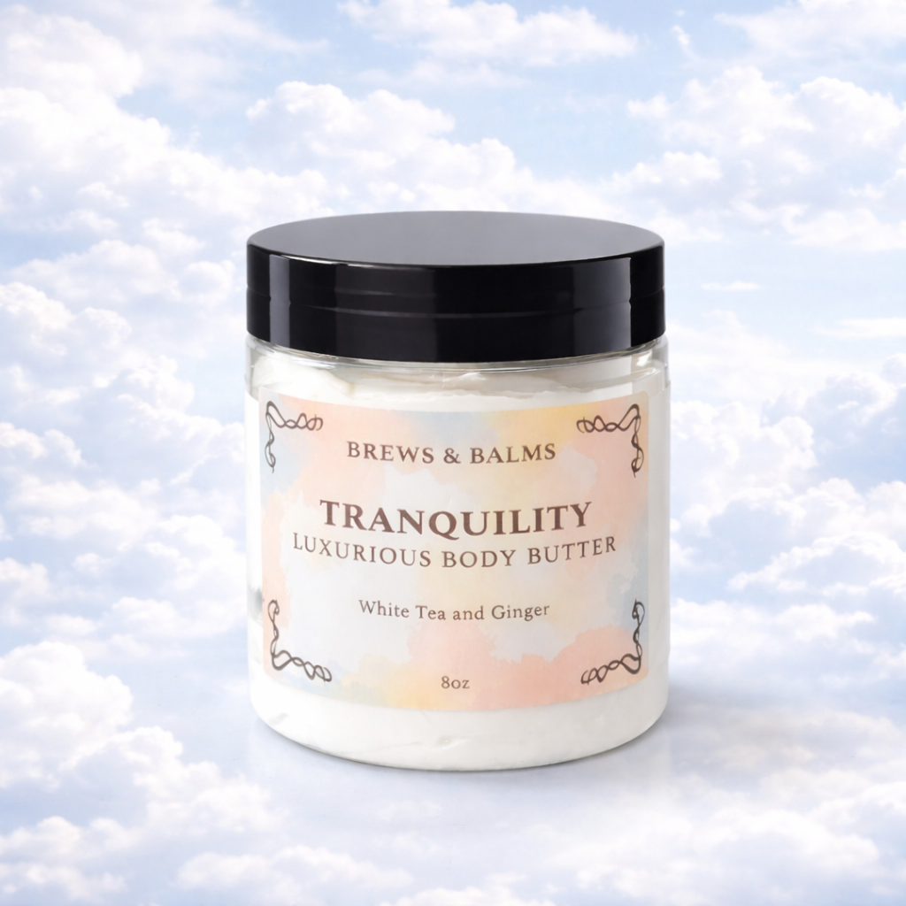 Tranquility Luxurious Body Butter – White Tea & Ginger 8 oz