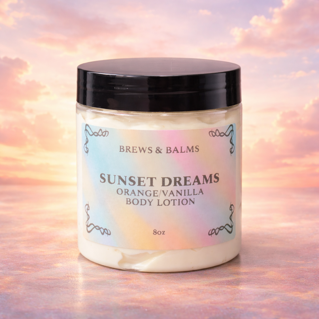 Sunset Dreams Orange & Vanilla Body Lotion | 8oz