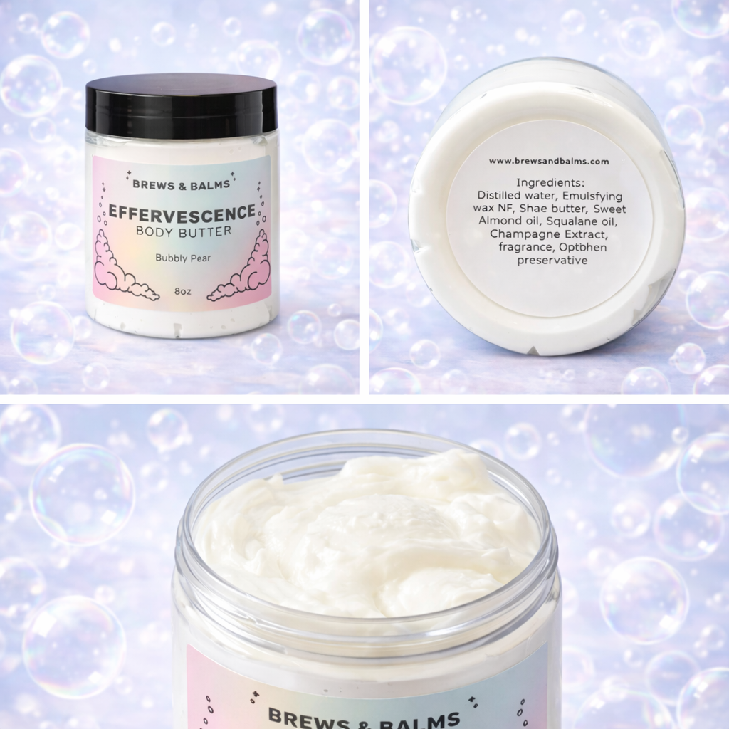 Effervescence Body Butter – Bubbly Pear | 8oz