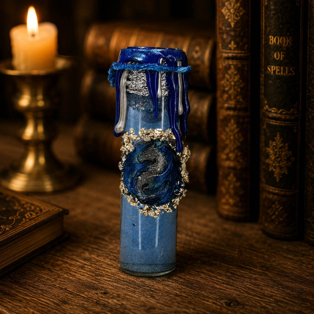 Dragon Frost Decorative Potion Bottle Prop | Dragoncore Fantasy Decor