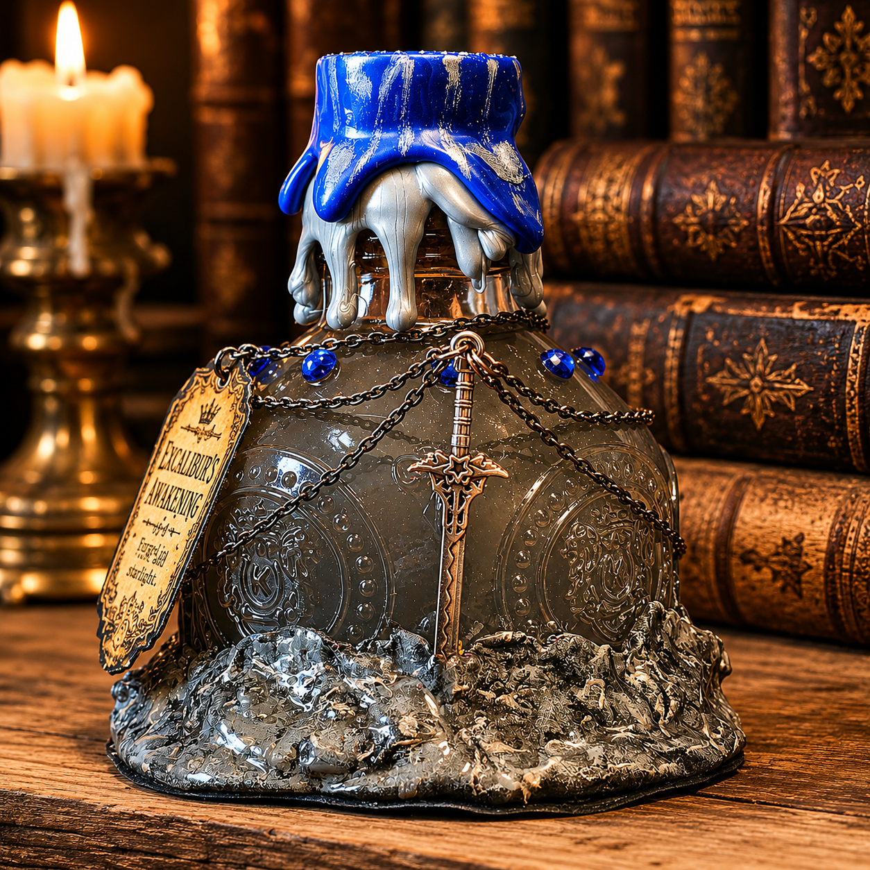 Excalibur’s Awakening | Color Changing Fantasy Potion Bottle