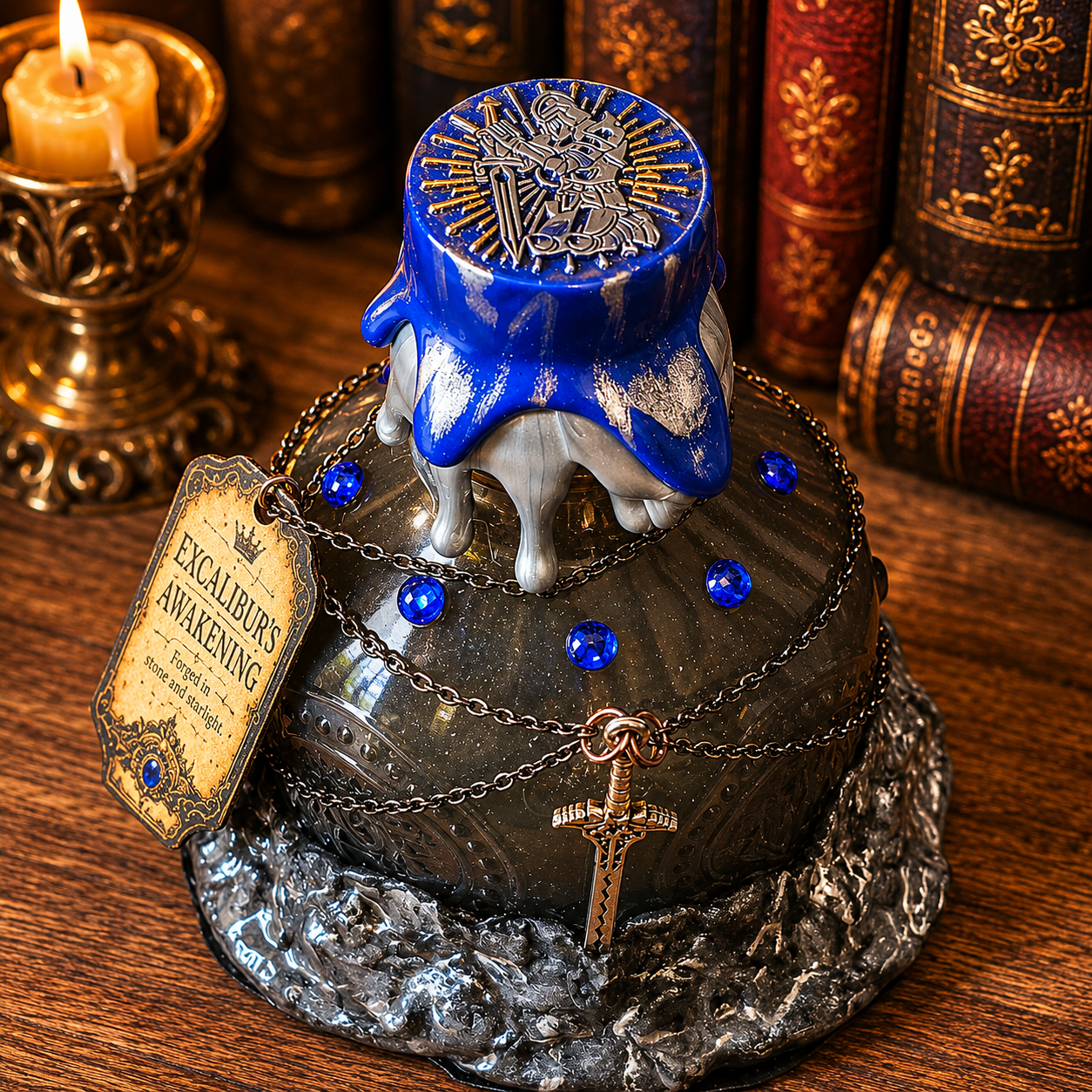 Excalibur’s Awakening | Color Changing Fantasy Potion Bottle