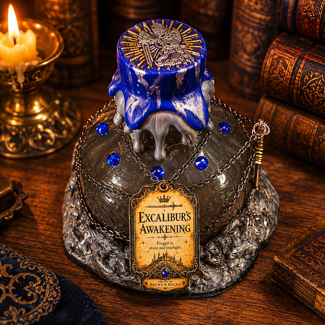 Excalibur’s Awakening | Color Changing Fantasy Potion Bottle