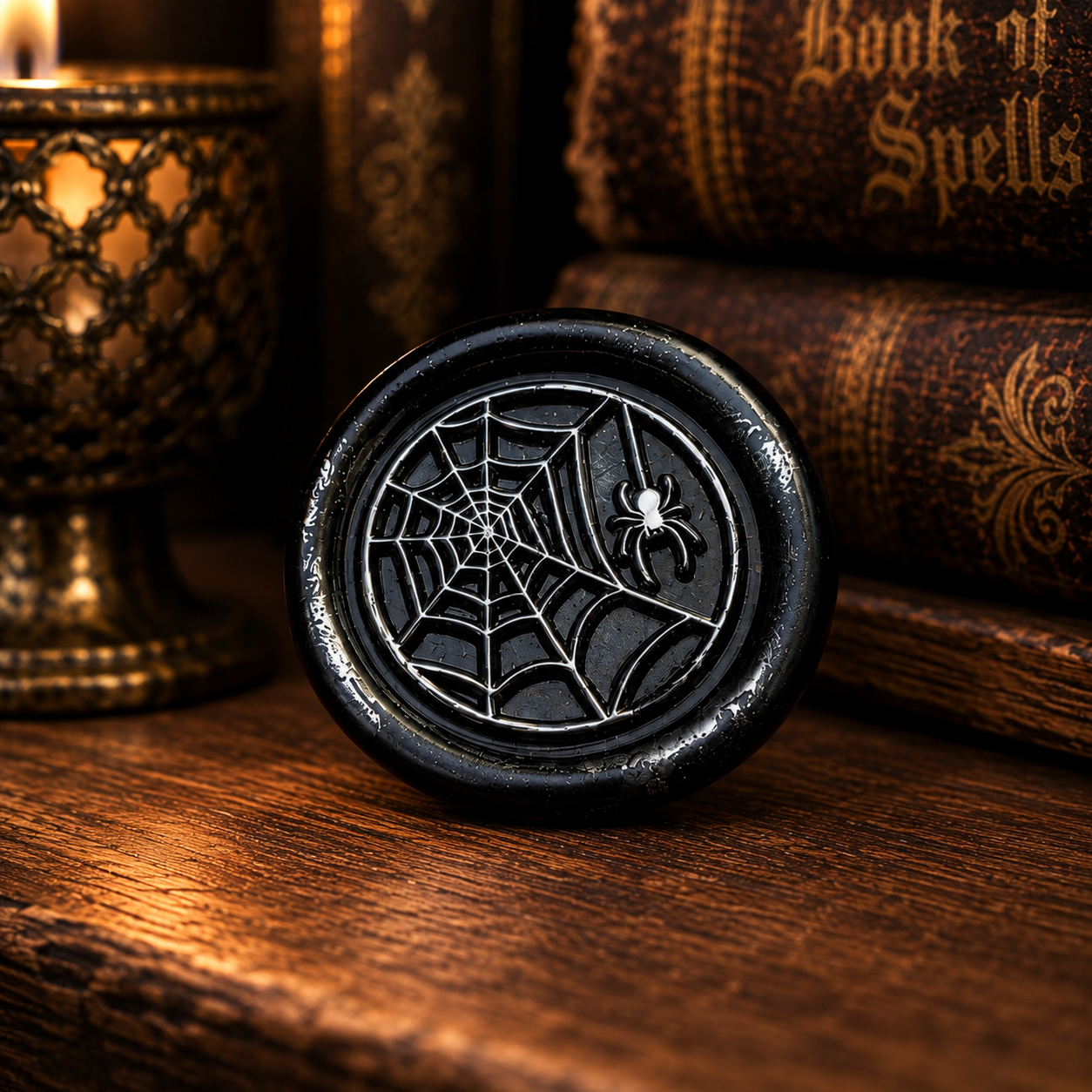 Handmade Halloween Wax Seals Various Styles, Pumpkins, Spiders, Cats, Spooky Scarecrow Wax Seal with Adhesive