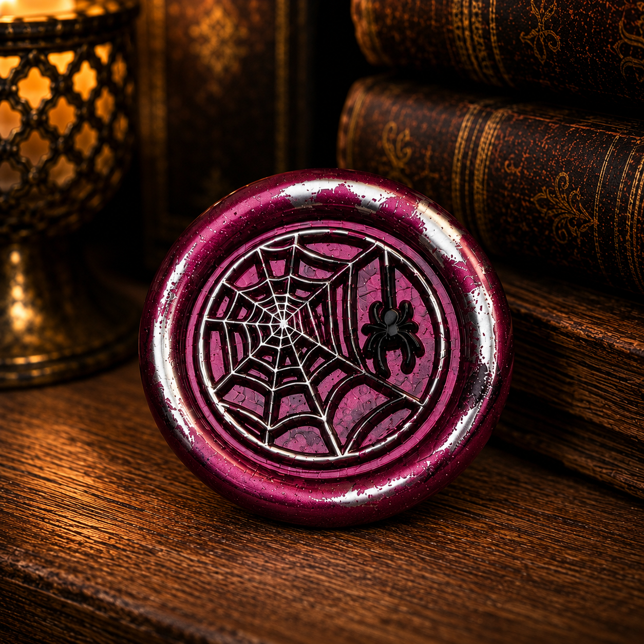 Handmade Halloween Wax Seals Various Styles, Pumpkins, Spiders, Cats, Spooky Scarecrow Wax Seal with Adhesive