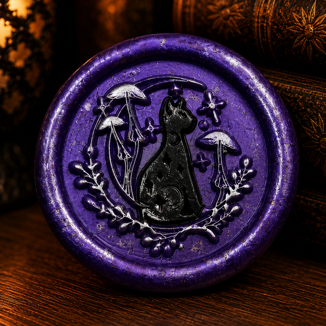 Handmade Halloween Wax Seals Various Styles, Pumpkins, Spiders, Cats, Spooky Scarecrow Wax Seal with Adhesive