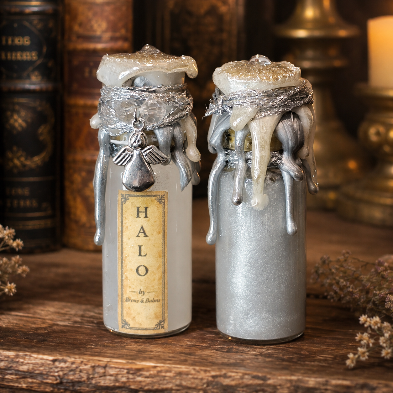 Handmade Mini affirmation decorative potion bottles - Believe - Love - Magic - Halo - Thrive - Stargazer - Shimmer
