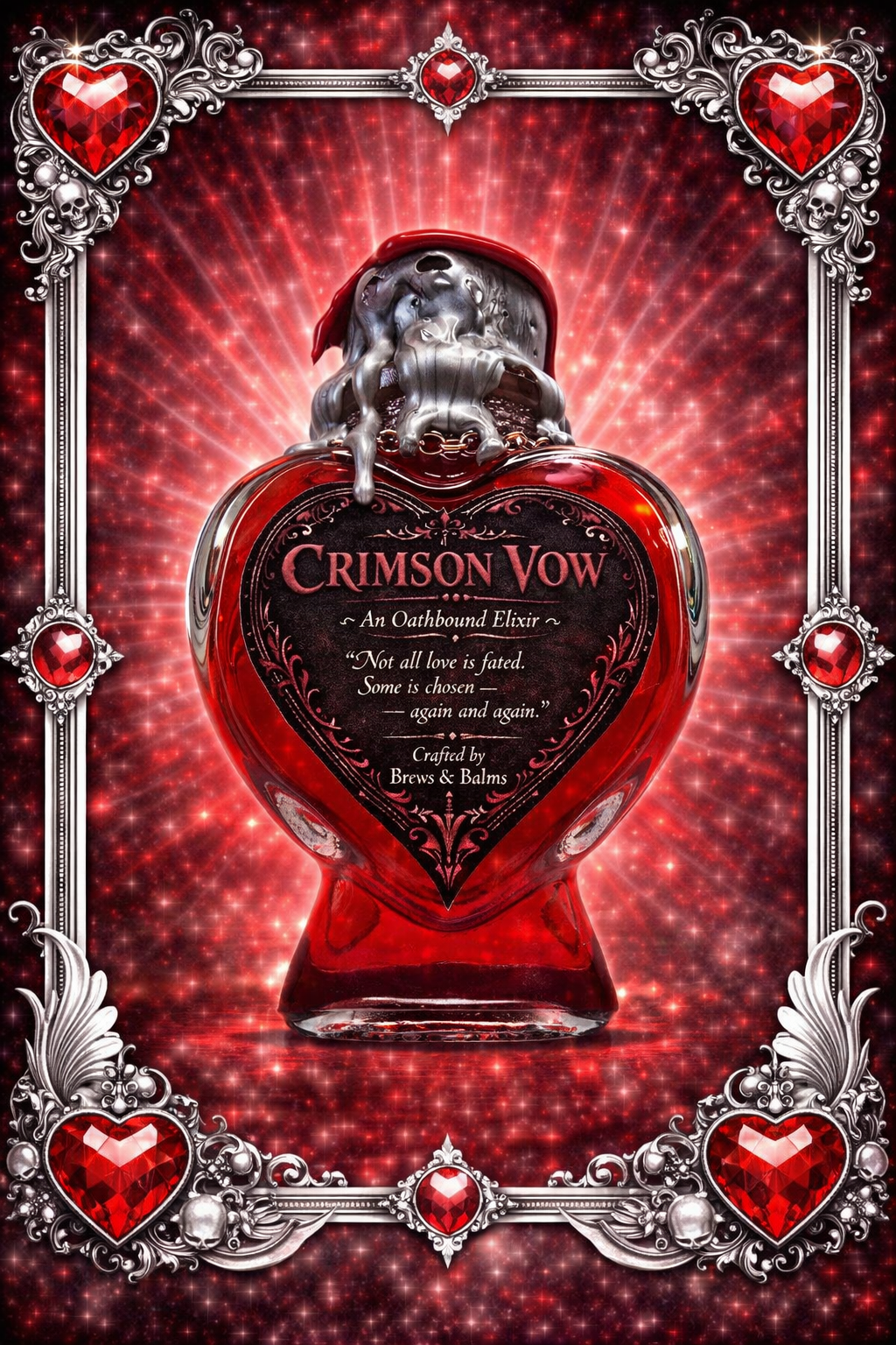 Crimson Vow An Oathbound Elixir Decorative Potion Prop