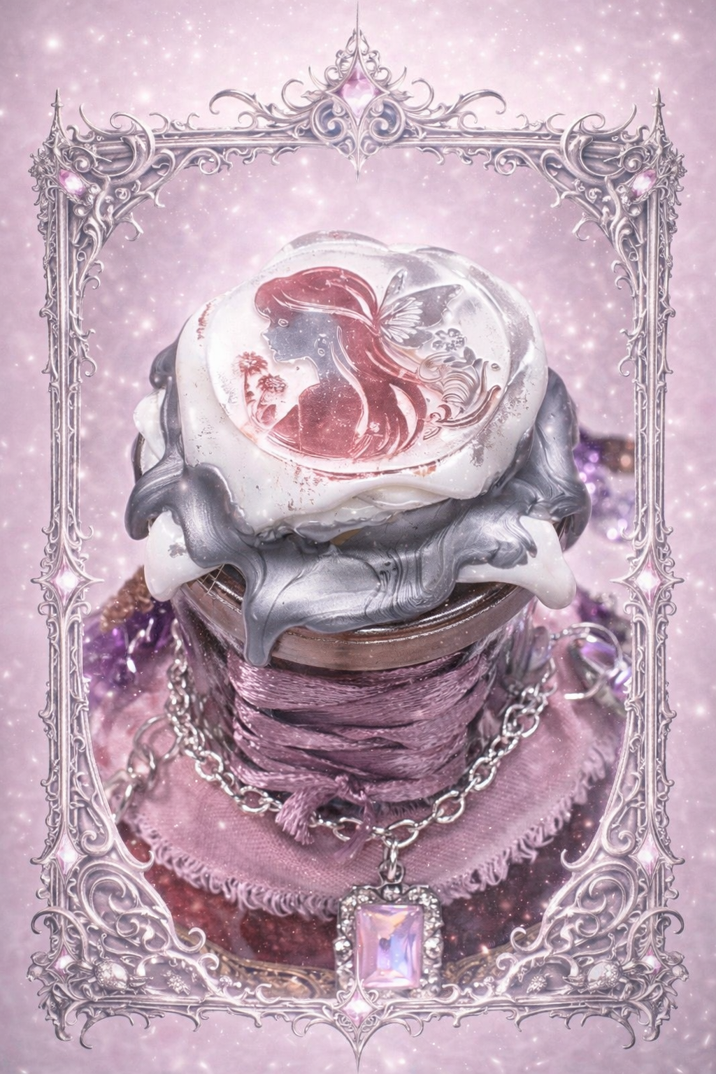 Bloom of Fae Color-Changing Decorative Potion Prop 5.5" Tall