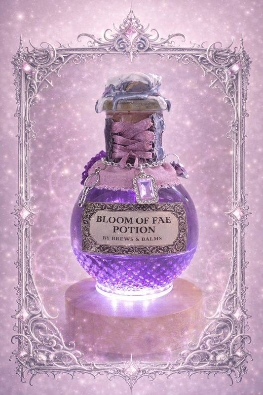Bloom of Fae Color-Changing Decorative Potion Prop 5.5" Tall
