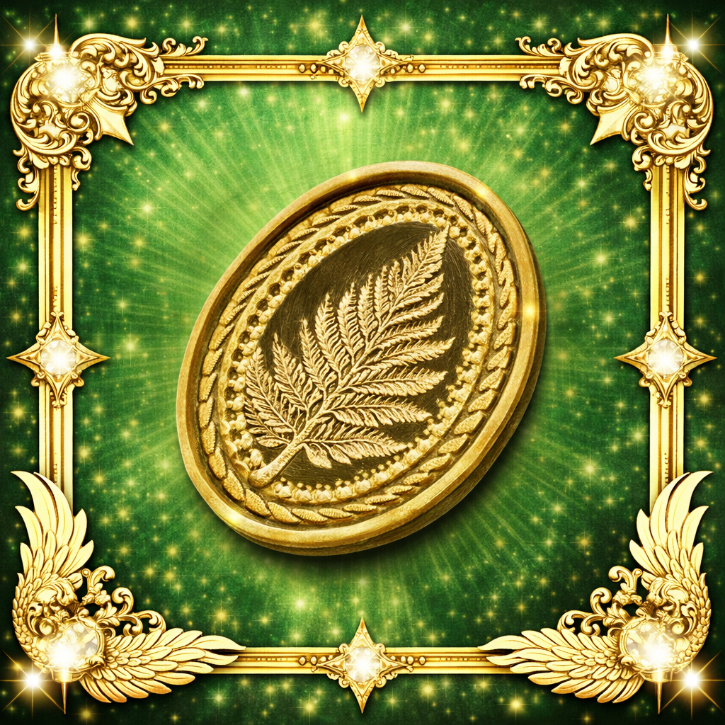 Nature Fern Wax Seal Stamp – Wax Sealing Brass Head | Brews & Balms