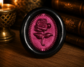 Handmade Gothic Rose Two Color Wax Seals Peel & Stick Multiple Colors