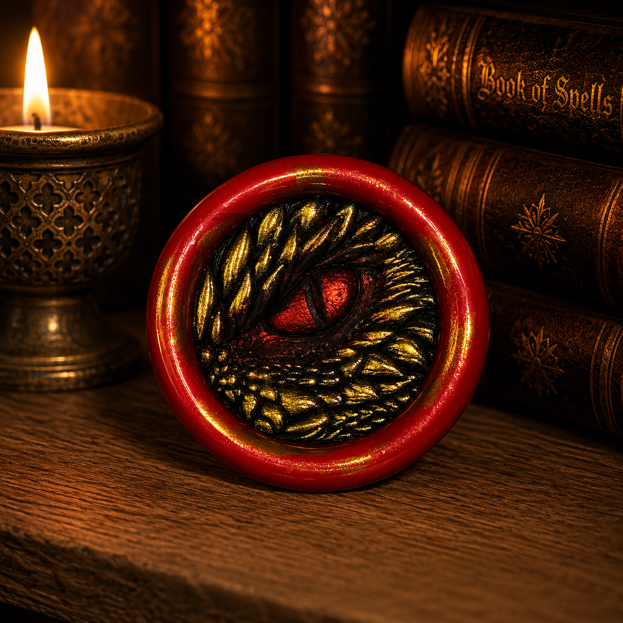 Handmade Dragon Eye Wax Seals Peel & Stick Multiple Colors