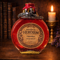 Potion of Heroism Bottle – Color Changing Fantasy Decor – Courage Under Fire Legendary