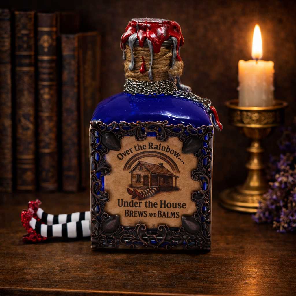 Over the Rainbow...Under the House Color Changing Potion Bottle Prop