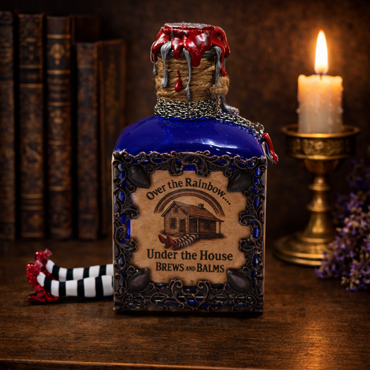 Over the Rainbow...Under the House Color Changing Potion Bottle Prop