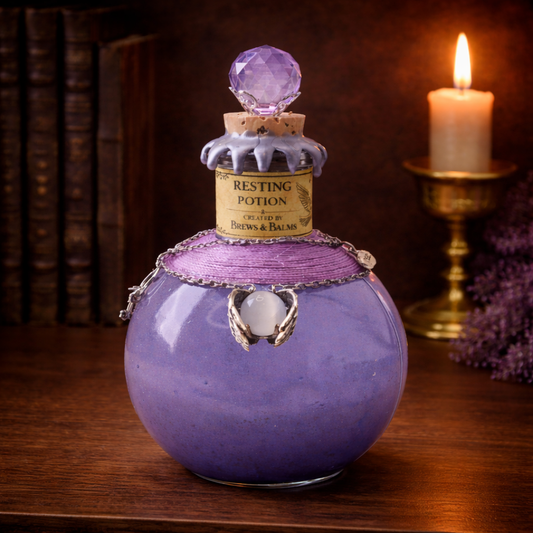Resting Color-Changing Decorative Potion | Pale Blue → Purple