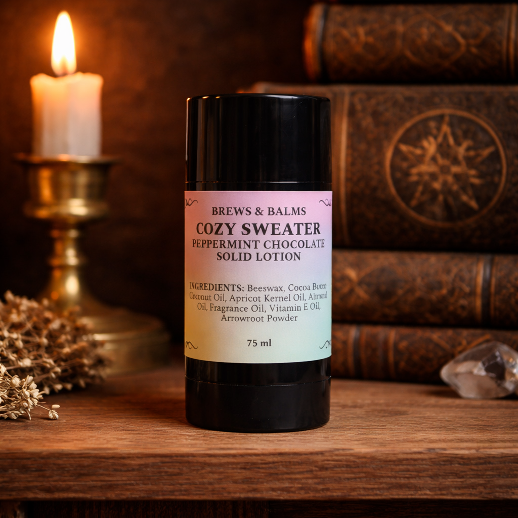 Cozy Sweater Peppermint Chocolate Solid Lotion