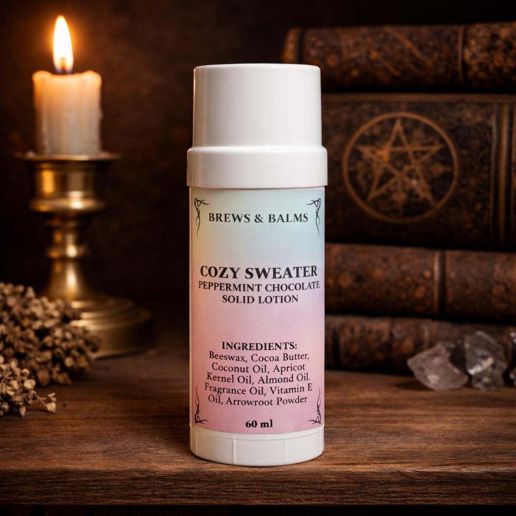 Cozy Sweater Peppermint Chocolate Solid Lotion