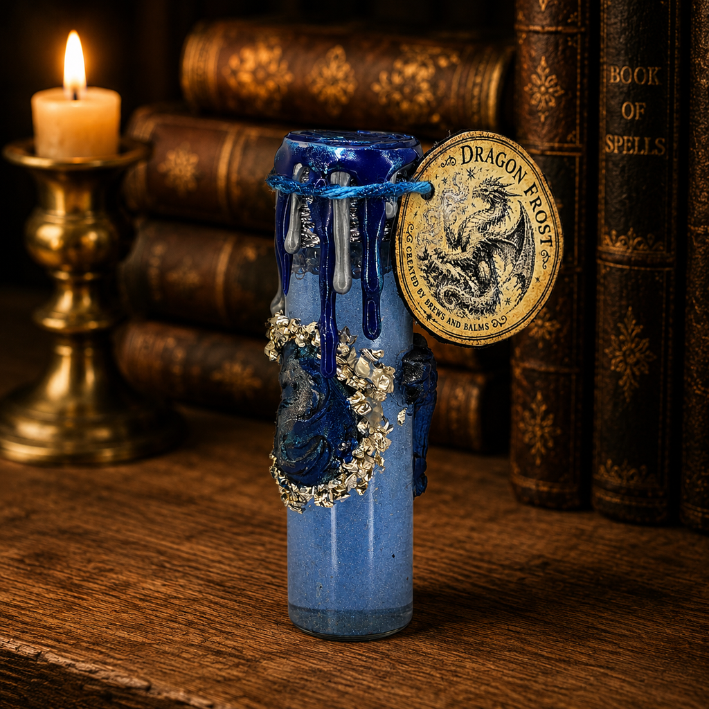 Dragon Frost Decorative Potion Bottle Prop | Dragoncore Fantasy Decor
