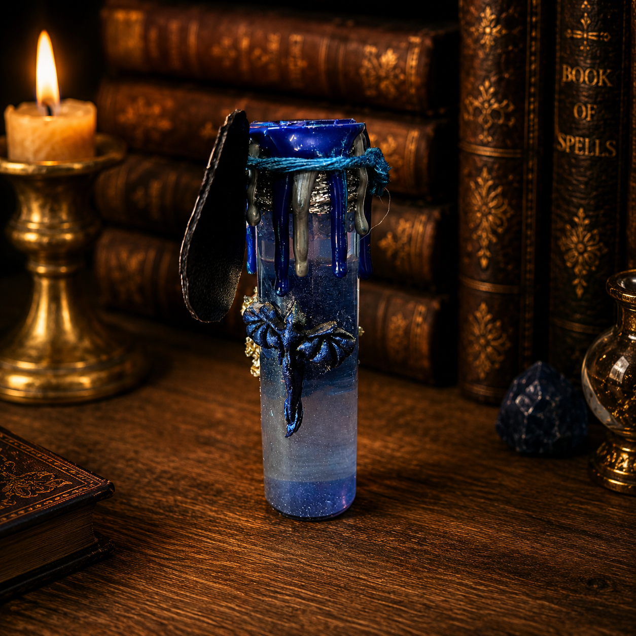 Dragon Frost Decorative Potion Bottle Prop | Dragoncore Fantasy Decor