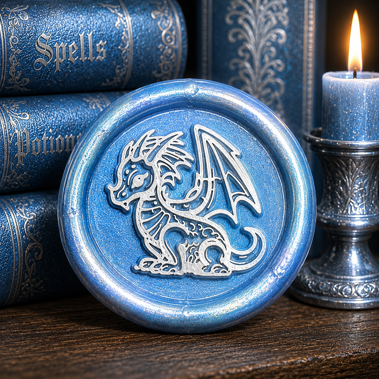 Dragon Envelope Wax Seals – Peel & Stick • Multiple Colors