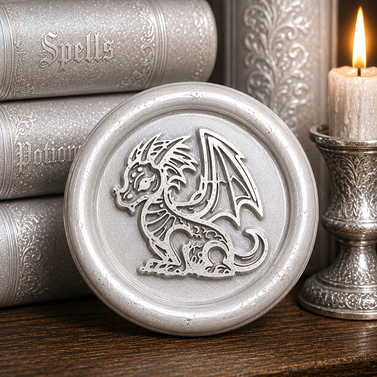 Dragon Envelope Wax Seals – Peel & Stick • Multiple Colors