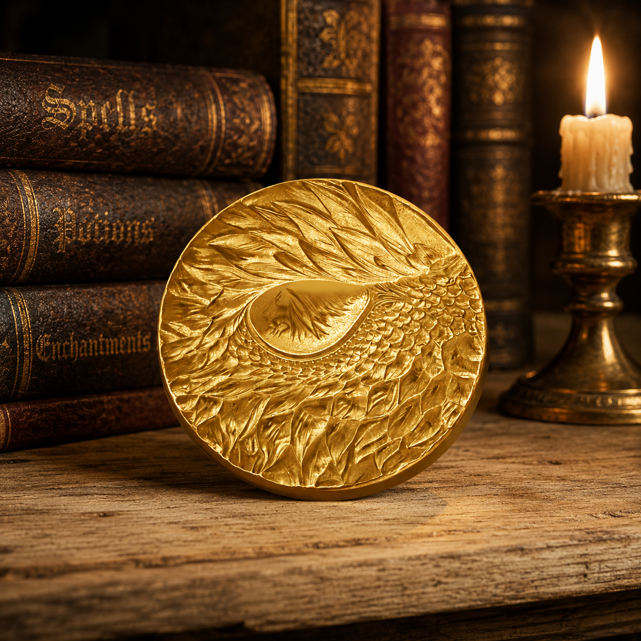 Wax Seal Stamp – Dragon Eye - Brass - For Sealing Envelopes and Gifts